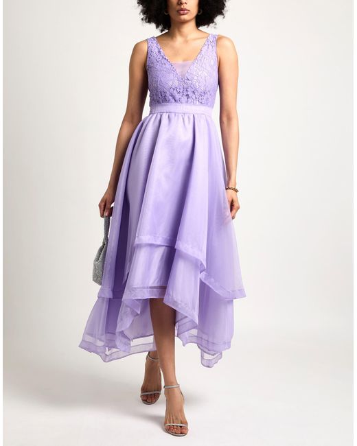 Marella Purple Midi Dress
