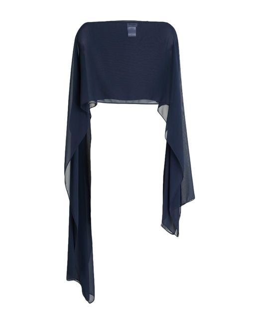RUE DU BAC Blue Midnight Shrug Polyester