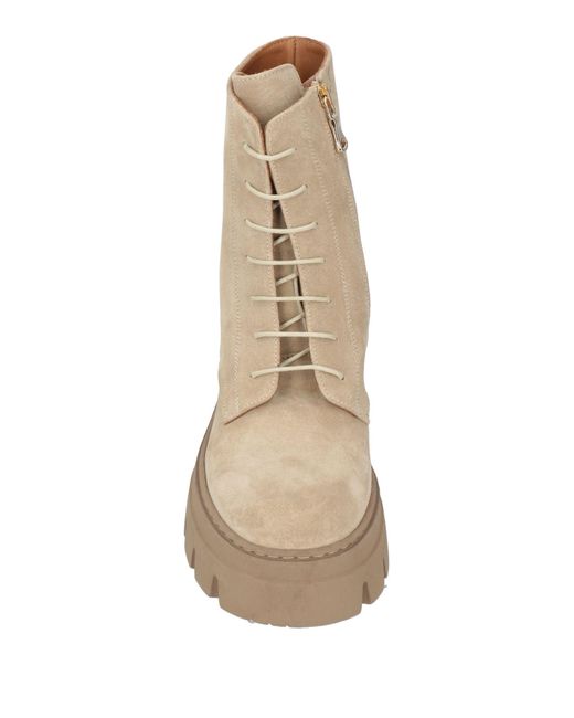 PAO PIANO ZERO Natural Ankle Boots