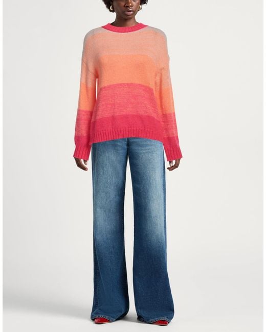 Pullover Kaos de color Pink