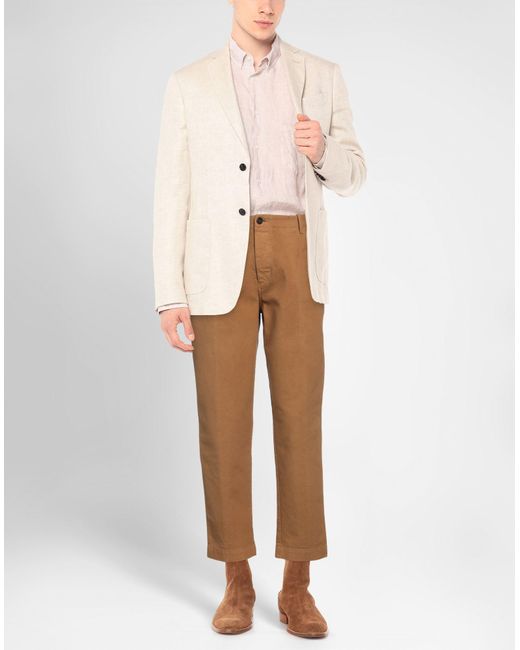 Pence Brown Pants for men