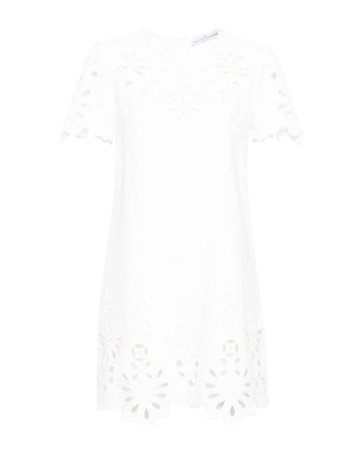 Ermanno Scervino White Mini-Kleid