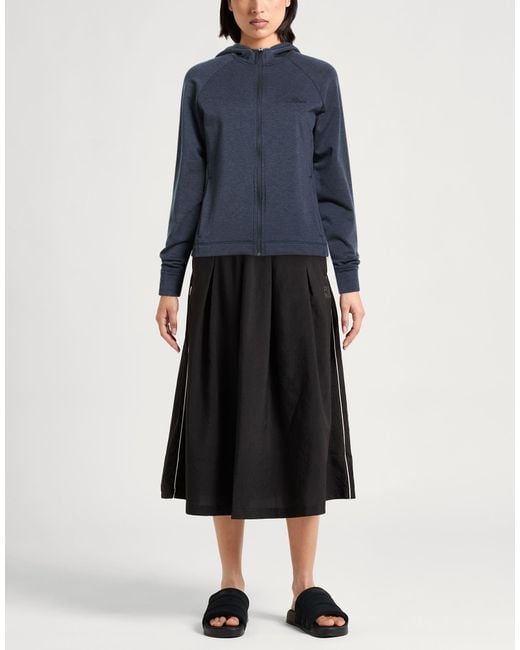 Jack Wolfskin Blue Midnight Sweatshirt Polyester, Wool, Elastane