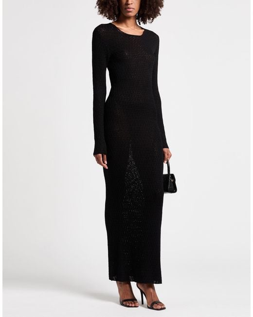 Totême  Black Maxi-Kleid