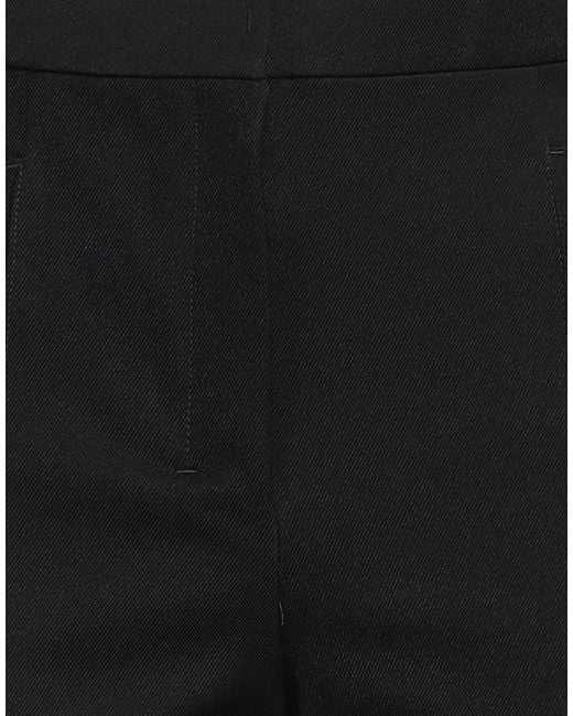 Max Mara Black Pants Cotton, Polyamide, Elastane