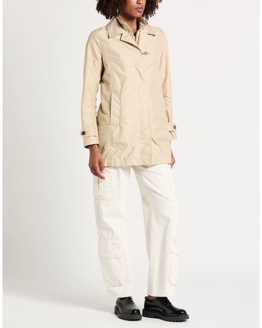 Fay Natural Overcoat & Trench Coat