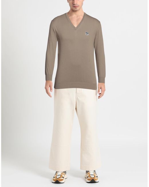 North Sails Brown Jumper for men