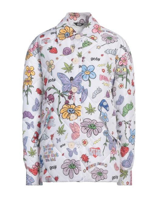 Gcds White Puffer Polyester