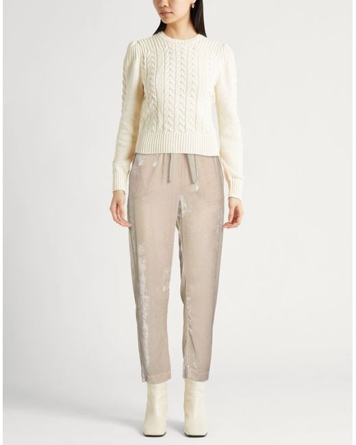 Semicouture Natural Trouser