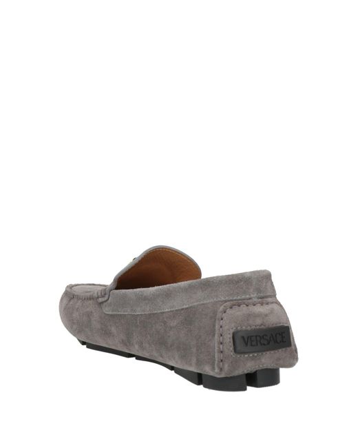Versace Gray Loafer for men