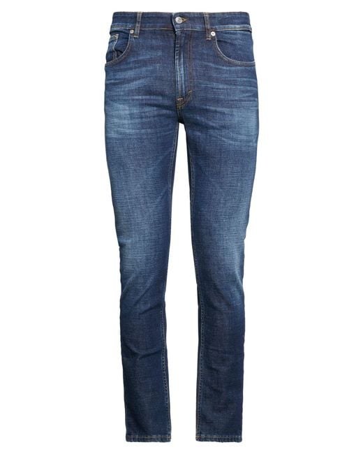 Department 5 Blue Jeans Recycled Cotton, Cotton, Rubber for men