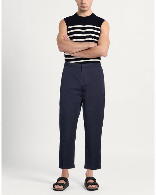 Officine Generale Blue Trouser for men