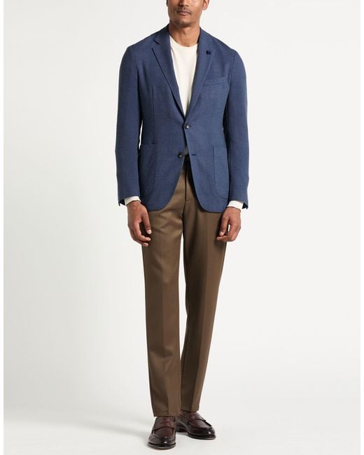 Lardini Blue Blazer for men