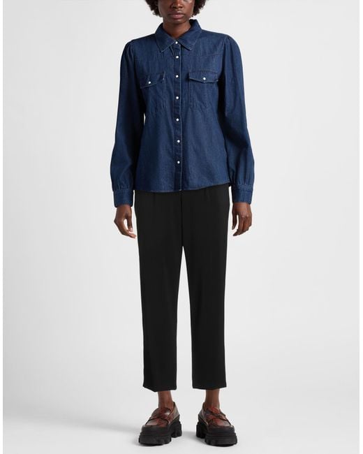 Pinko Black Pants Polyester, Elastane