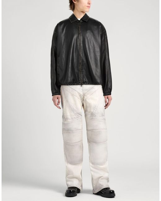 DIESEL Black Jackets for men