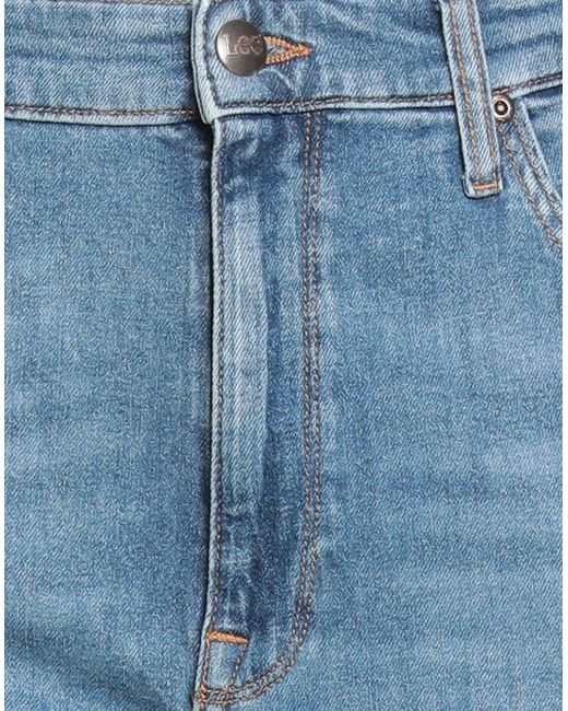 Lee Jeans Blue Jeans Cotton, Elastane