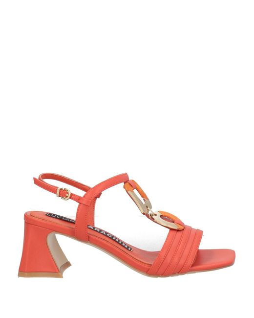 Luciano Barachini Red Sandale