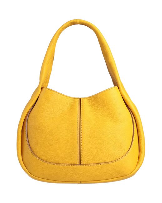 Tod's Yellow Handbag