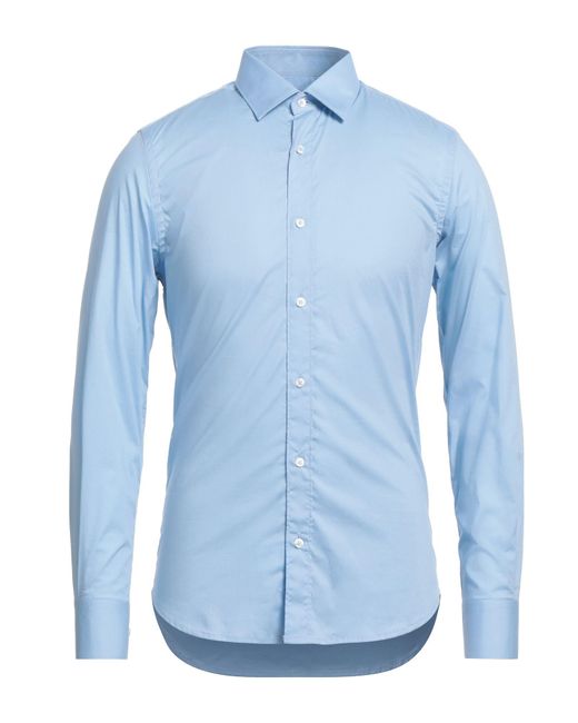 Massimo Rebecchi Blue Shirt for men