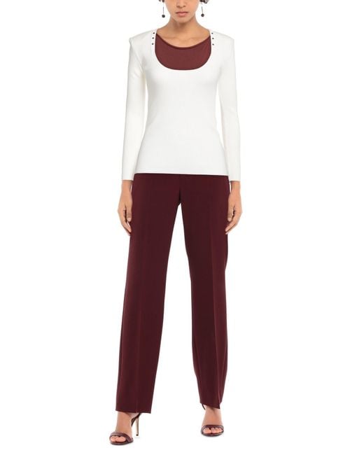 Patrizia Pepe White Jumper