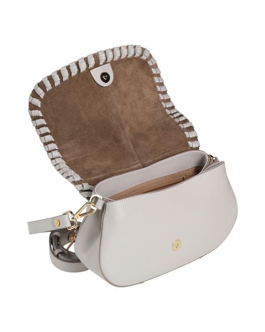 Gianni Chiarini Gray Handbag