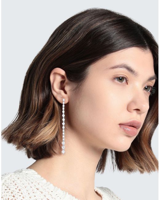 Shashi White Earrings