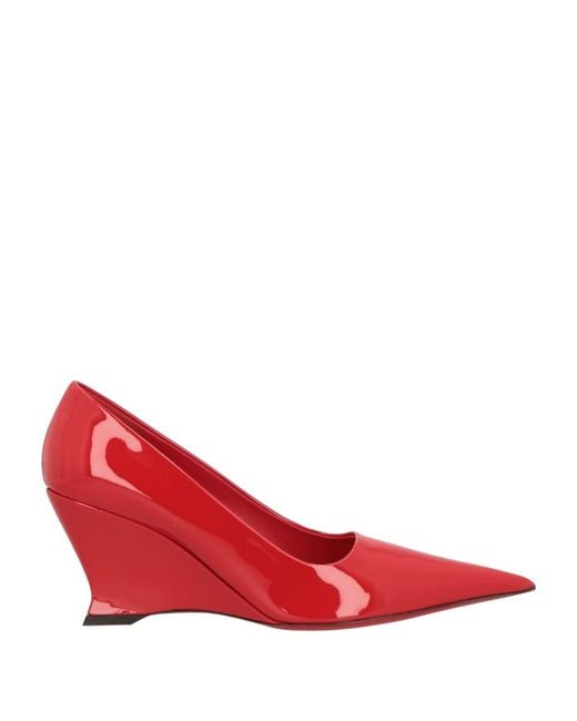 Ferragamo Red Pumps