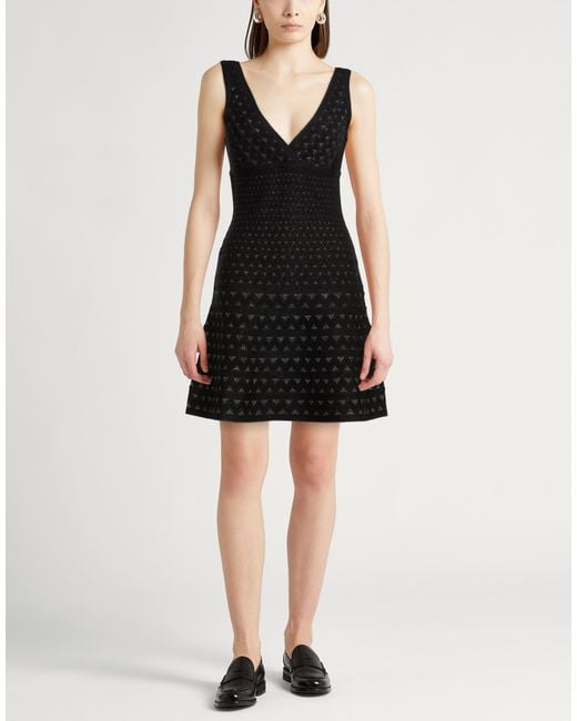 Emporio Armani Black Mini Dress