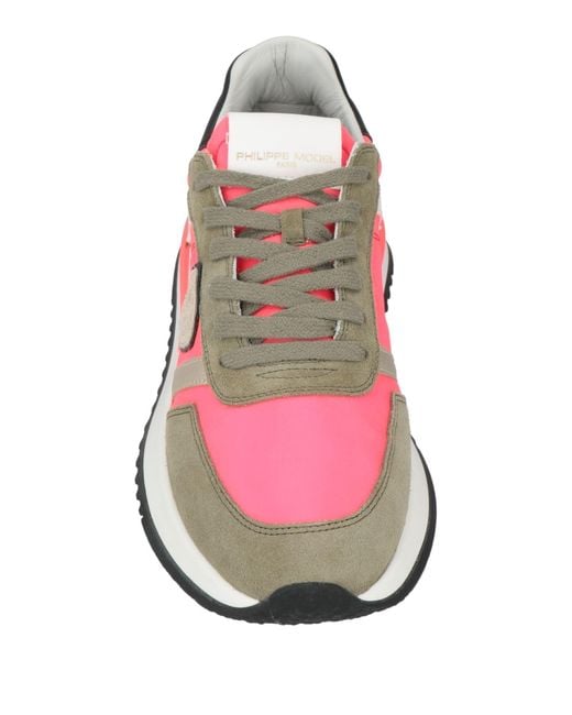 Philippe Model Pink Trainers