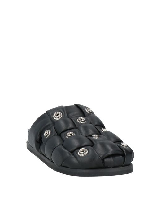 Strategia Black Mules & Clogs