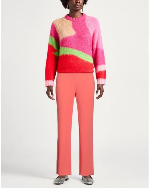 Pennyblack Red Pants Polyester, Elastane