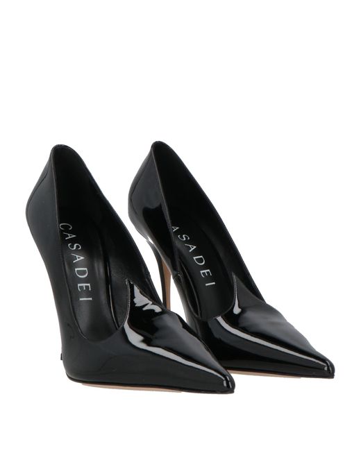 Casadei Black Pumps Leather