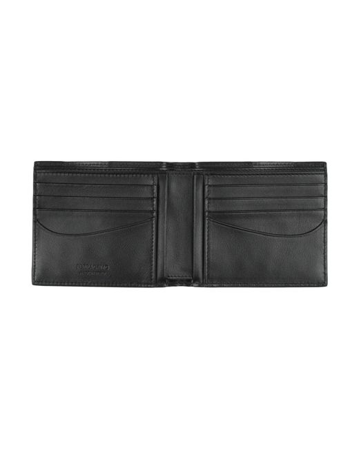 Ferragamo Black Wallet Calfskin for men