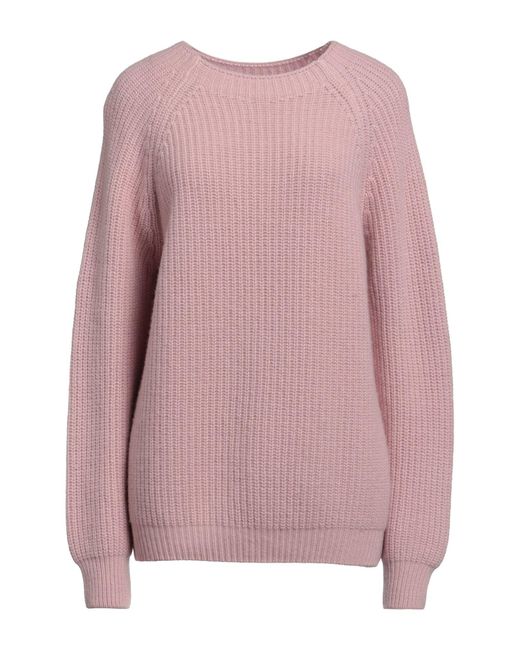 N.O.W. ANDREA ROSATI CASHMERE Pink Sweater