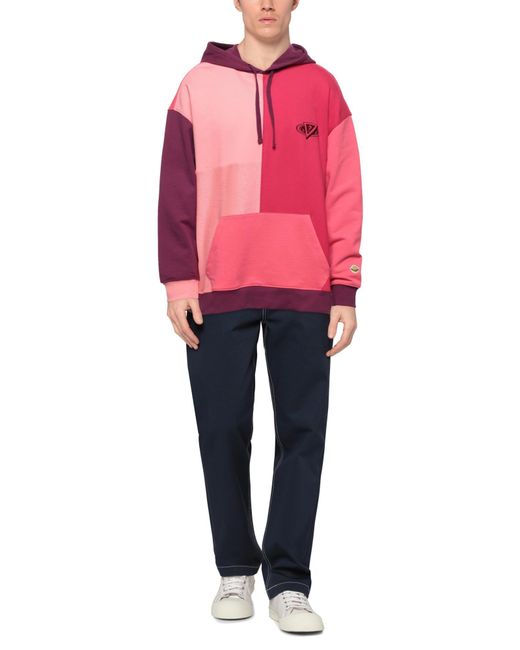 pink guess sweatshirt