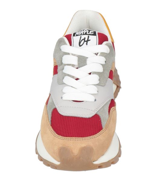 DSquared² Pink Sneakers Soft Leather, Textile Fibers