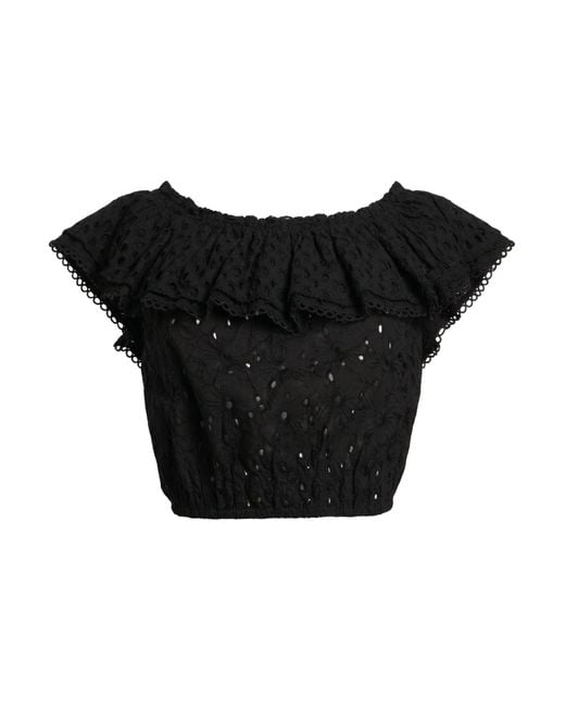 Poupette Black Top Cotton