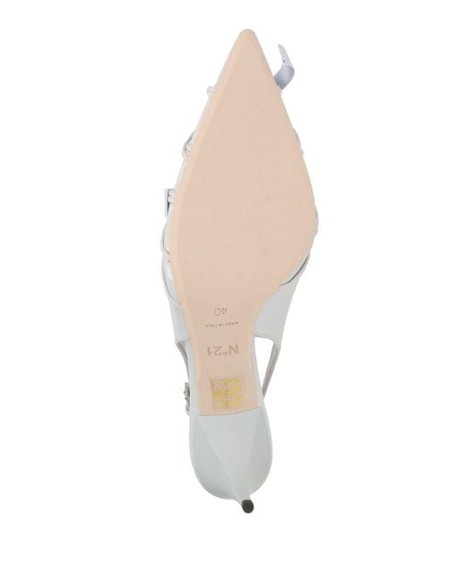 N°21 White Pumps Leather