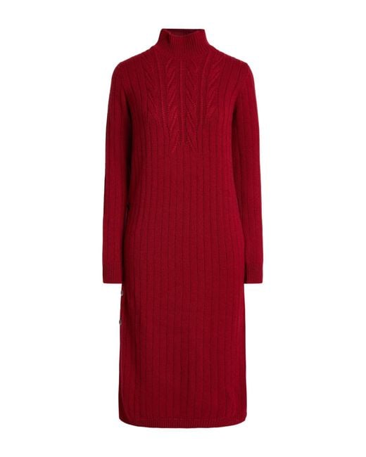 Robe Midi Agnona en coloris Red