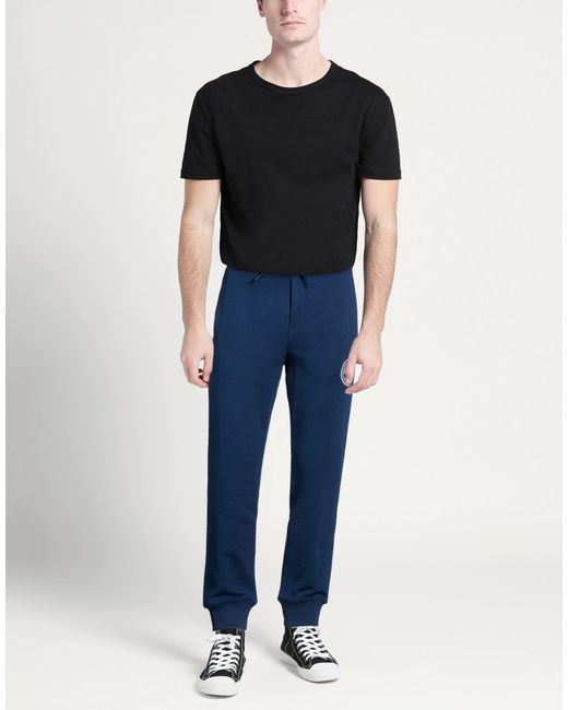 Versace Jeans Couture Blue Bright Pants Cotton for men
