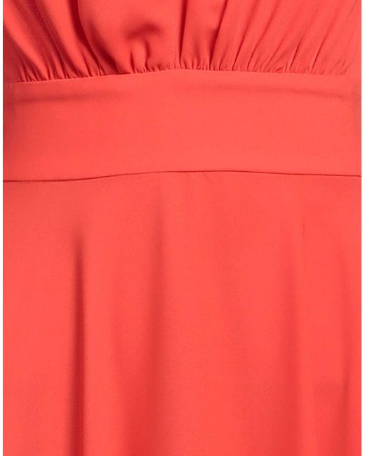 Hanita Red Midi Dress