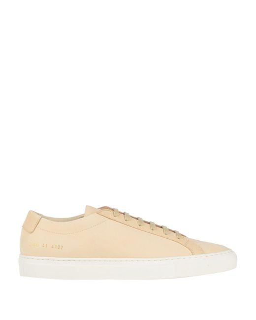 Sneakers di Common Projects in Natural da Uomo