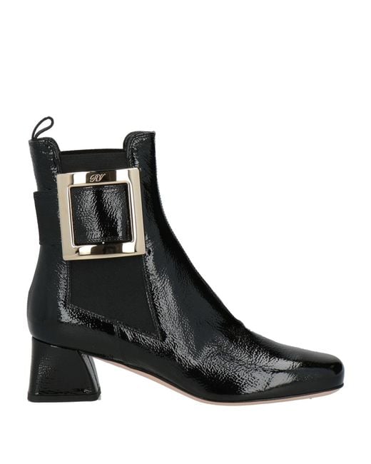 Roger Vivier Black Ankle Boots