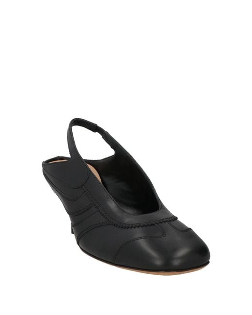 Dries Van Noten Black Pumps Leather