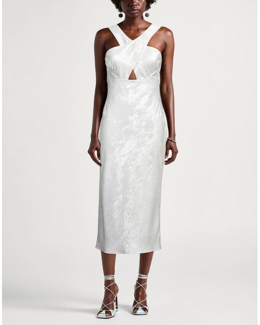 IRO White Midi-Kleid