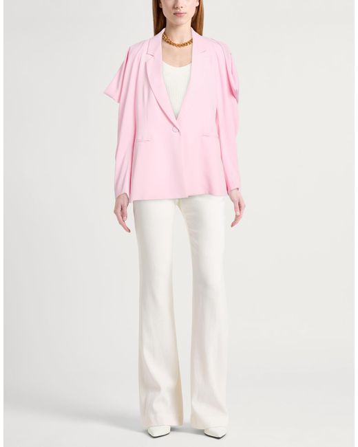 ViCOLO Pink Blazer Polyester, Elastane