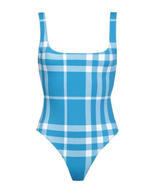 Burberry Blue One-piece Swimsuit