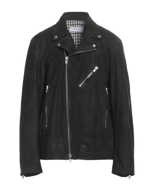 Bully Black Jacket Soft Leather for men