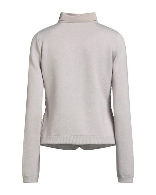 Moorer Gray Light Puffer Polyamide, Polyester, Wool, Cashmere, Silk