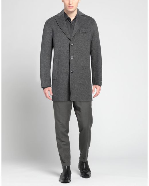 Paltò Gray Coat for men
